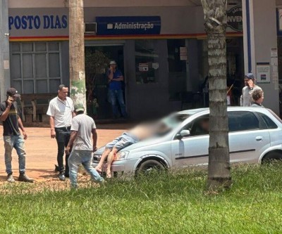 Morre idoso atropelado por carro em avenida de Sidrolândia