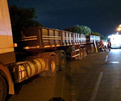 Milagre em Três Lagoas: Jovem bate em Bitrem e sobrevive ao impacto brutal