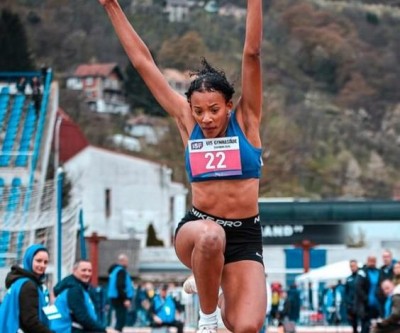 Orgulho Mundial! Maria Eduarda, de Três Lagoas, fica em 5º Lugar no Salto Triplo no Mundial Escolar na Sérvia