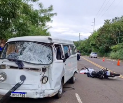 Motociclista bate em Kombi e morre em Campo Grande