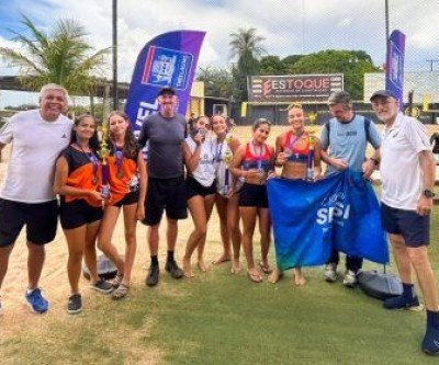 Sesi e JOMAP são os campeões do vôlei de praia dos JETs 2025