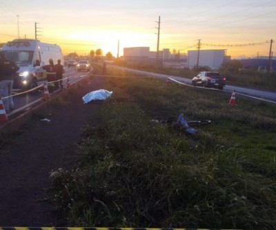 Ciclista morre atropelado na BR-163, em Dourados-MS