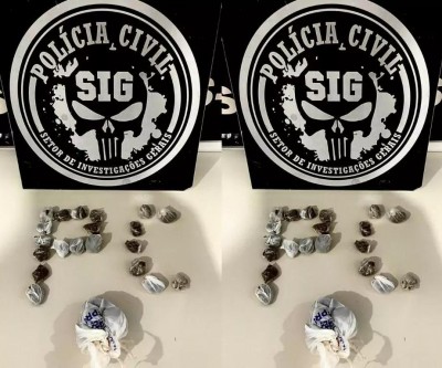 Adolescente de 15 anos é apreendido pela Polícia Civil com drogas em Três Lagoas