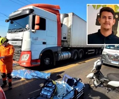 Polícia acredita que motociclista que morreu em Três Lagoas estaria tentando uma ultrapassagem