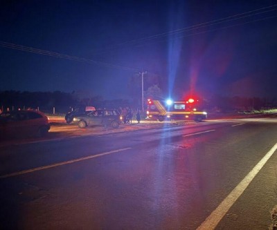 Batida entre motos deixa dois feridos na MS-141 