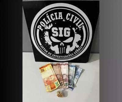 Suspeito tenta fugir de bicicleta e se desfazer de droga, mas acaba preso por investigadores da SIG de Três Lagoas