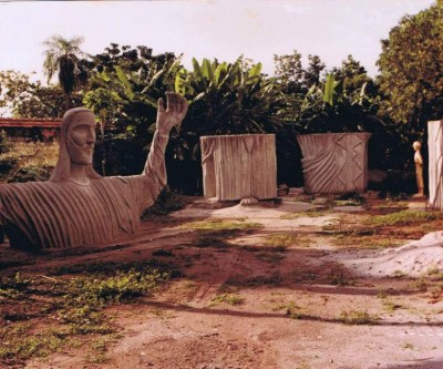 Você sabia? Cristo Redentor de Três Lagoas foi construído em quatro partes e veio de caminhão de Corumbá