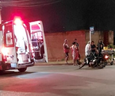 Acidentes viram rotina em Três Lagoas e carro e moto se envolvem em nova colisão no Jardim Atenas