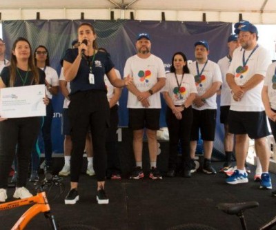 Corrida dentro da fábrica vai além do esporte e garante 800 quilos de doações para a APAE de Três Lagoas