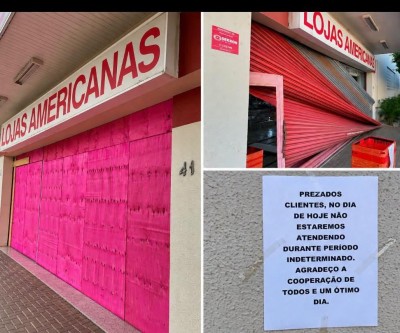 Após dois dias fechada, Lojas Americanas de Três Lagoas reabre as portas com atendimento ao público