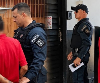 Velho conhecido da polícia, vulgo “Onça” tenta dar o pinote mas acaba preso em Três Lagoas  