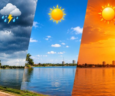 Calor vai disparar em Três Lagoas: Veja como fica o tempo nesta sexta, sábado e domingo