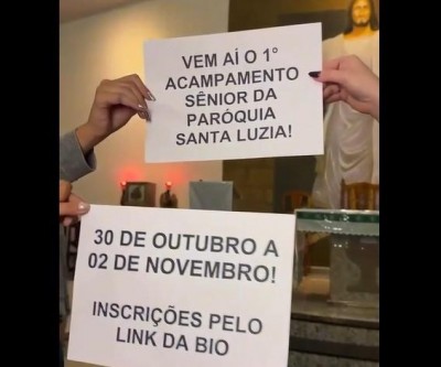 Em busca de paz e de renovar a fé? Acampamento Sênior promete quatro dias de transformação em Três Lagoas; faça sua inscrição