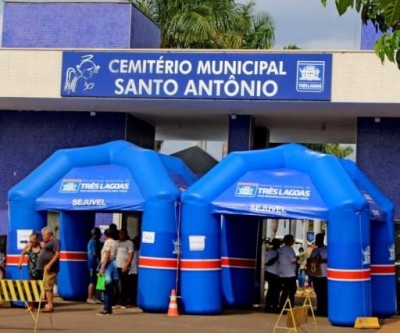 Comerciantes já podem se inscrever para vender produtos ao lado do cemitério no Dia de Finados de Três Lagoas