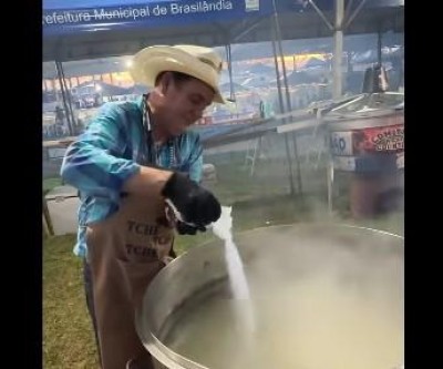 4ª Cavalgada de Brasilândia deve atrair três-lagoenses em massa neste domingo; Ângelo Guerreiro prepara almoço tropeiro