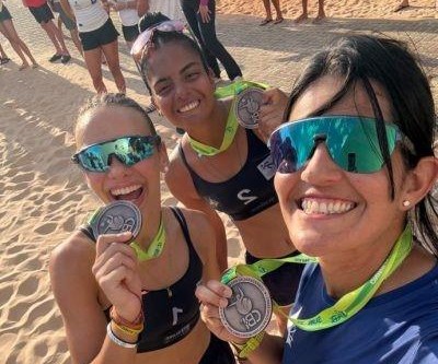 Orgulho de Três Lagoas! Atletas conquistam medalha de bronze no Brasileiro Sub-21 de vôlei de praia