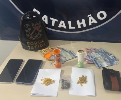 Após mulher ser flagrada com 226 gramas de cocaína em presídio, Força Tática faz diligências e prende suspeita de fornecer a droga em Três Lagoas