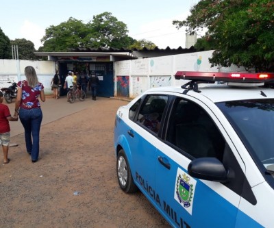 Urna da seção 6, localizada na Escola Dom Aquino Corrêa, é interditada