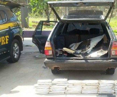 Pintor que pegou droga em Água Clara é preso na BR-262