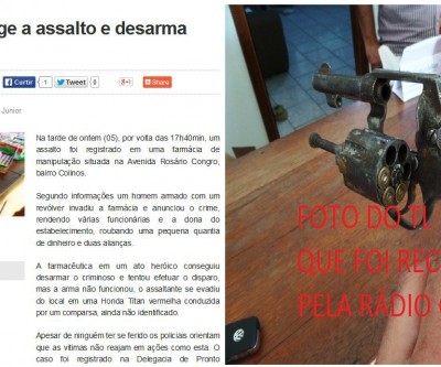 Rádio Caçula”COPIA” foto e não destaca créditos para o site TL Notícias 