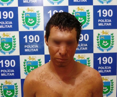 Jovem armado com faca e estilete tenta matar vizinha e provoca tumulto no Ipacarai