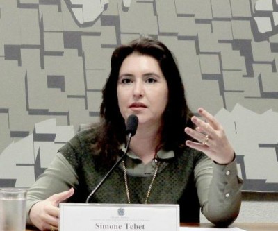 Simone Tebet é a senadora mais influente no Facebook