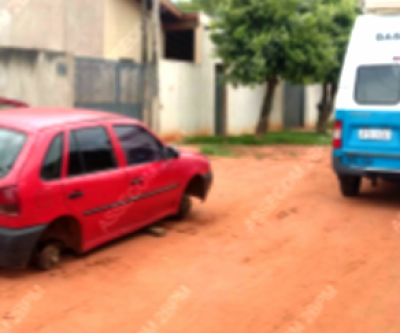 PM recupera veículo furtado no bairro Jardim Alvorada 