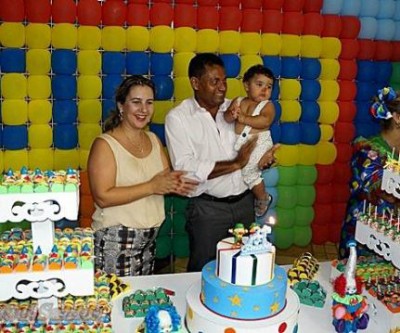 Aniversário de Pedro – filho de Rialino e Michelle 