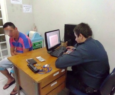 Motorista embriagado é detido pela Rádio Patrulha