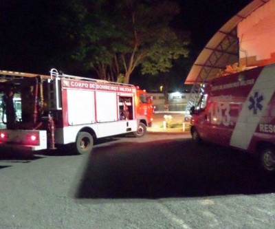 Princípio de incêndio em clube mobiliza Bombeiros na AABB