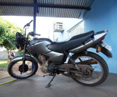 Em menos de 24 horas, Rádio Patrulha recupera moto furtada