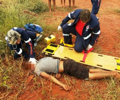 Tragédia - Adolescente cai de morro e sofre traumatismo craniano 