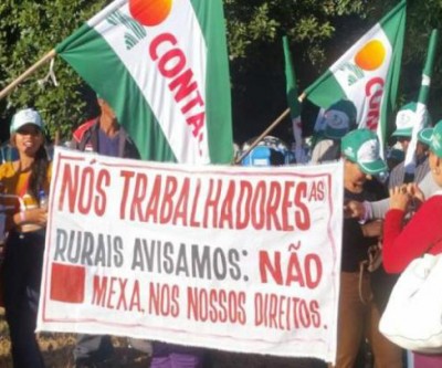 Presidente de Sindicato participa de Mobilização Nacional contra a Reforma da Previdência