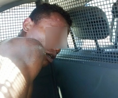 Detento foge do semiaberto, mas é recapturado minutos depois pela Rádio Patrulha