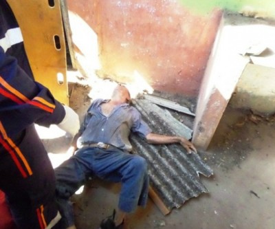 Idoso que caiu do telhado morre no Hospital Auxiliadora 