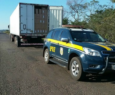 Polícia de Três Lagoas apreende 40 mil pacotes de cigarro contrabandeados