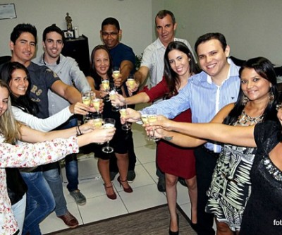 Inauguração corretora de imóveis de Ana Luiza Luvezuto 