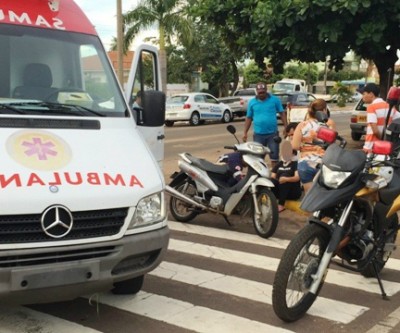 Mais uma gestante sofre acidente com moto em Três Lagoas 