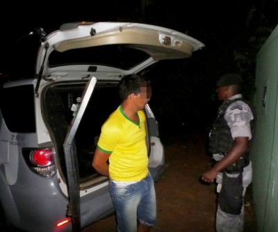 “Leiteiro” é preso pela ROTAI com grande quantidade de drogas 