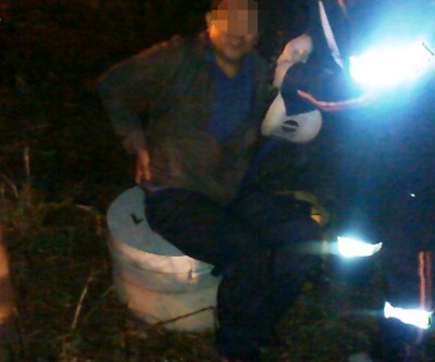 Caminhão com farol apagado causa acidente no aterro da Usina de Jupiá 