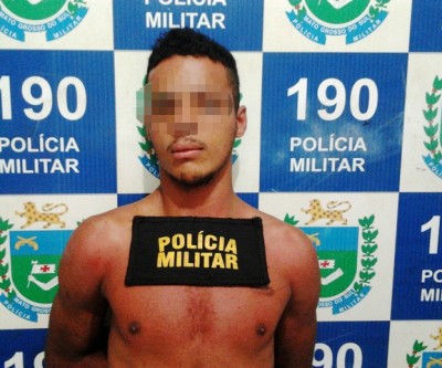 PM prende ladrão que invadiu e furtou locadora durante a madrugada 