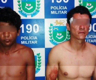 Bandidos furtam óleo diesel e são presos em flagrante pela Rádio Patrulha