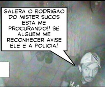 Comerciante vítima de furto pede ajuda a internautas de forma criativa para encontrar ladrão