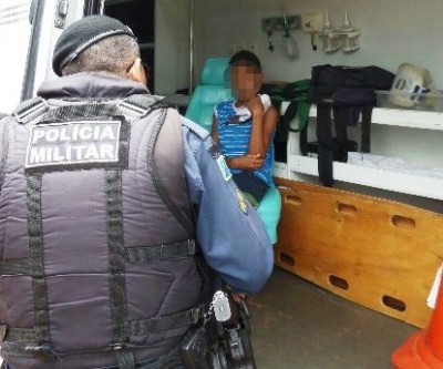 Brincadeira entre irmãos deixa adolescente de 12 anos ferido; SAMU fez o resgate 