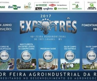 Sindicato Rural apresenta a programação da 40ª Expotrês