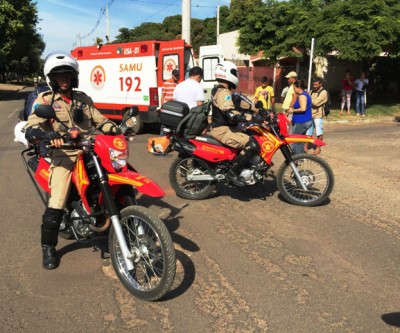 Acidente no bairro Santa Terezinha deixa duas mulheres feridas 