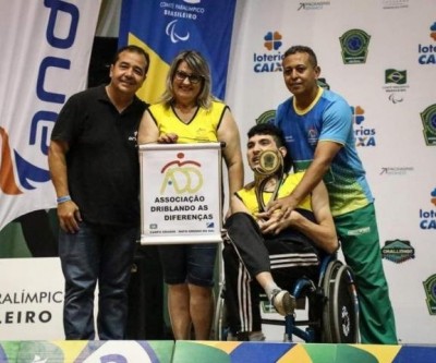 Três-lagoense conquista bicampeonato de Bocha Paralímpica em SP Adriano Fernandes