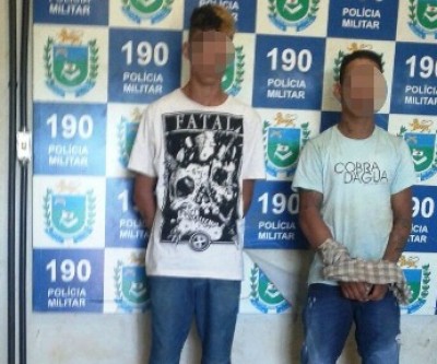 “Aviões do tráfico” são levados para a DEPAC ao serem flagrados com drogas 