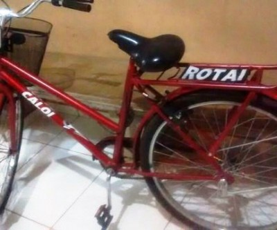 Bicicleta furtada em 2013 é recuperada pela Rotai