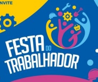 Festa do Trabalhador acontecerá nesta quarta-feira
